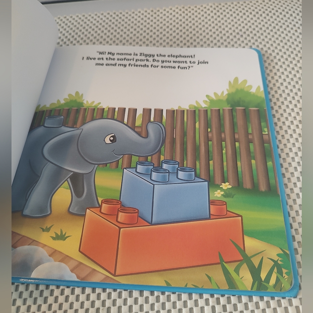 Lego Duplo My Little Friend Elephant Dublo Bricks Activity Coloring Book NWT - Picture 4 of 4